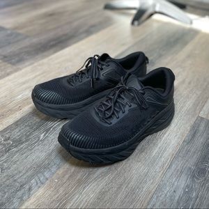 Hoka Mens Bondi 7 Size 11 X-Wide Running Shoes - LIKE NEW